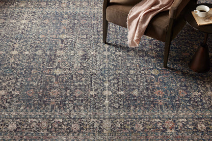 Jean Stoffer x Loloi Bradbury BRU-01 Midnight  / Multi Area Rug