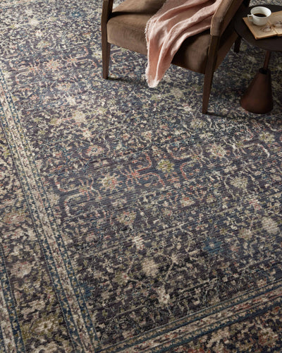 Jean Stoffer x Loloi Bradbury BRU-01 Midnight  / Multi Area Rug