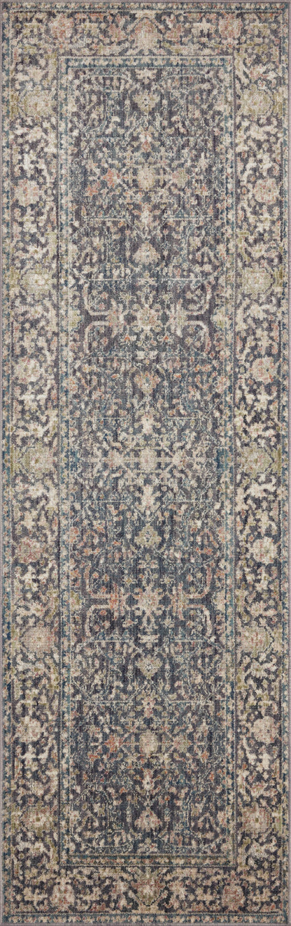 Jean Stoffer x Loloi Bradbury BRU-01 Midnight  / Multi Area Rug