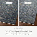 Jean Stoffer x Loloi Bradbury BRU-03 Ocean / Gold Area Rug