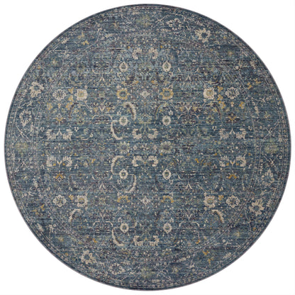 Jean Stoffer x Loloi Bradbury BRU-03 Ocean / Gold Area Rug