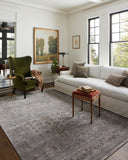Jean Stoffer x Loloi Bradbury BRU-04 Grey / Multi Area Rug