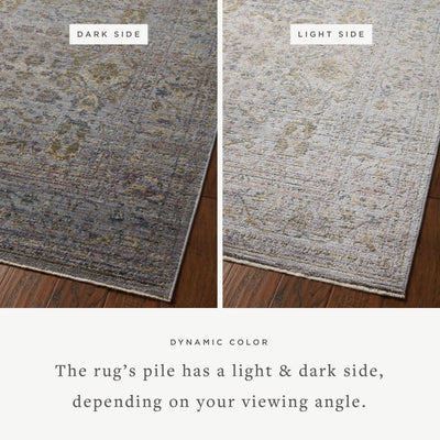 Jean Stoffer x Loloi Bradbury BRU-04 Grey / Multi Area Rug