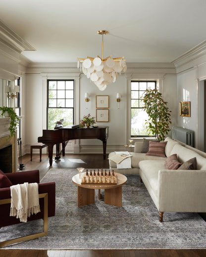 Jean Stoffer x Loloi Bradbury BRU-04 Grey / Multi Area Rug