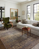 Jean Stoffer x Loloi Bradbury BRU-05 Ink / Multi Area Rug