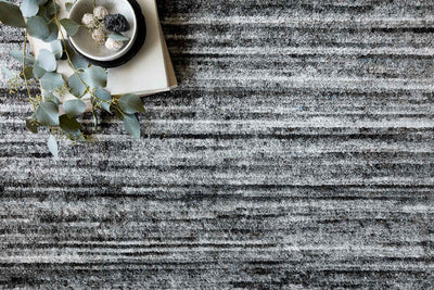 Brandt BRA-01 Grey / Slate Area Rug by Loloi