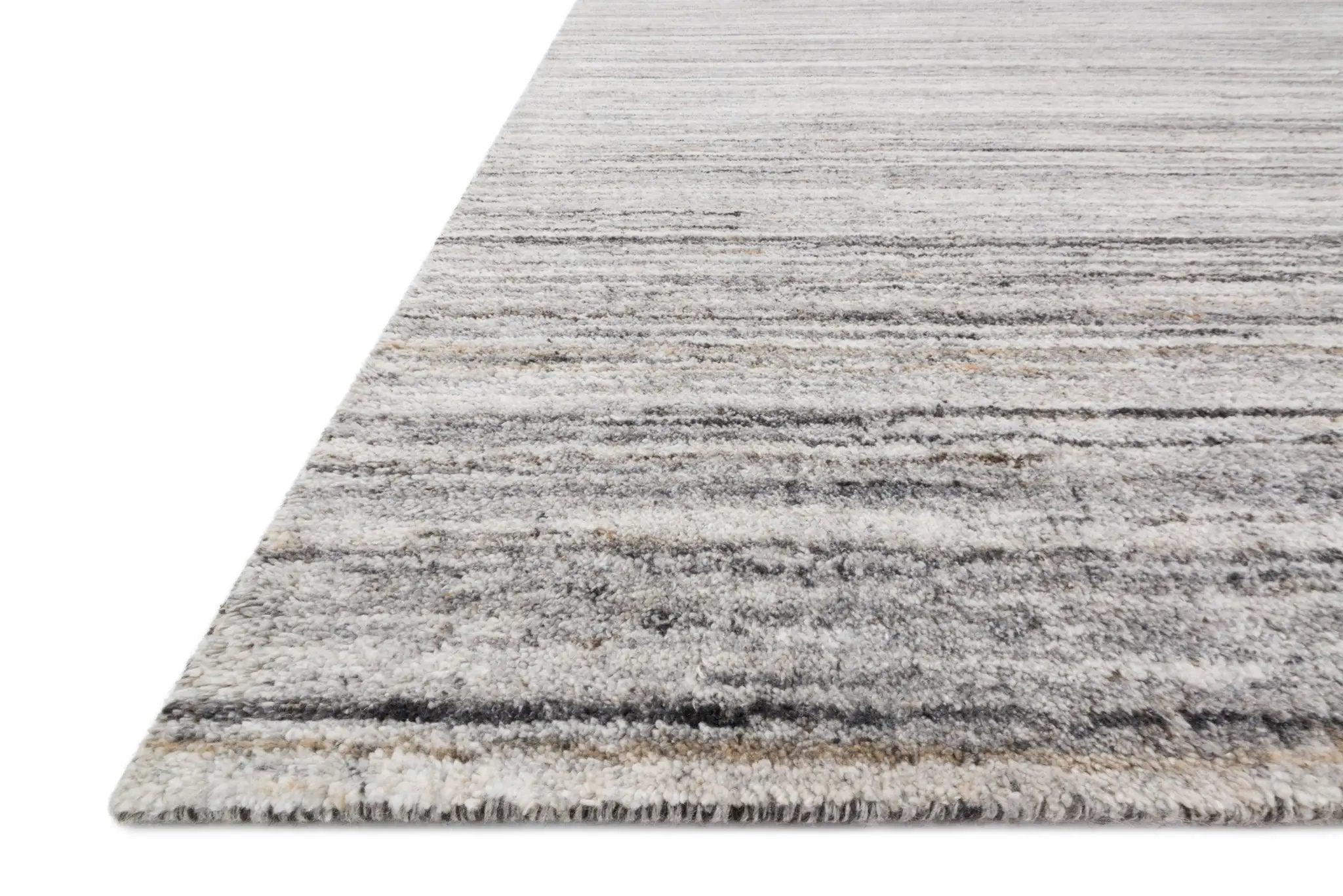 Brandt BRA-01 Silver / Stone Area Rug by Loloi
