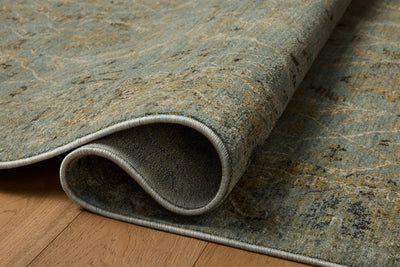 Briar BRR-02 Aqua / Olive Area Rug by Loloi