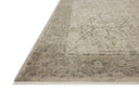 The Briar BRR-02 Ivory / Sage Area Rug highlights refined ivory and calming sage tones and contemporary and traditional texture in a beautifully made power-loomed polyester area rug