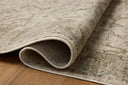 The Briar BRR-02 Ivory / Sage Area Rug highlights refined ivory and calming sage tones and contemporary and traditional texture in a beautifully made power-loomed polyester area rug
