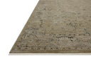 Dressed in earthy olive and grounding stone hues with contemporary and traditional detail, the Briar BRR-02 Olive / Stone Area Rug is a power-loomed polyester area rug that completes any room