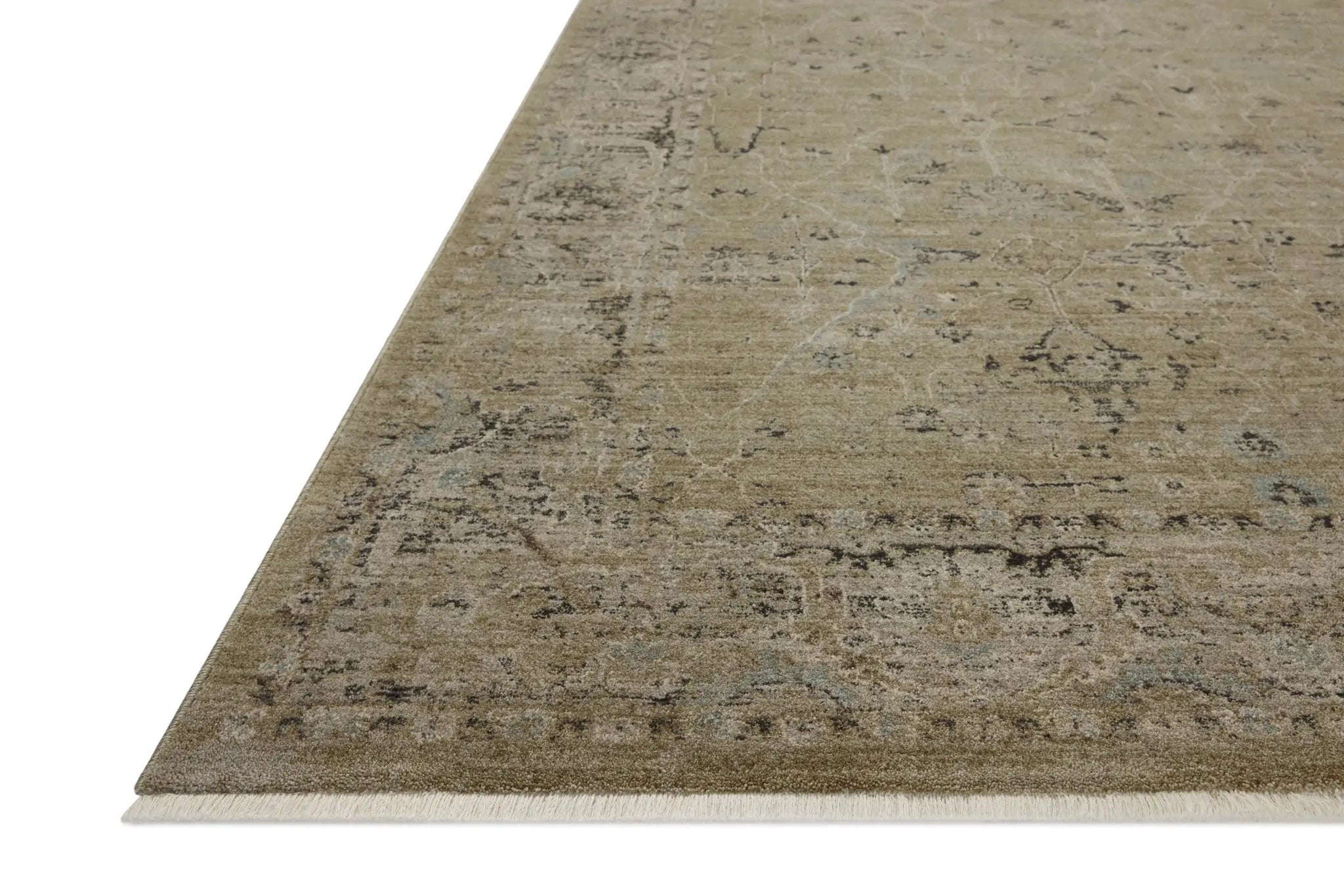 Briar BRR-02 Olive / Stone Area Rug by Loloi