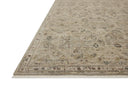 The Briar BRR-03 Silver / Moss Area Rug transforms any space with shimmering silver and lush moss tones and contemporary and traditional design in a power-loomed polyester area rug