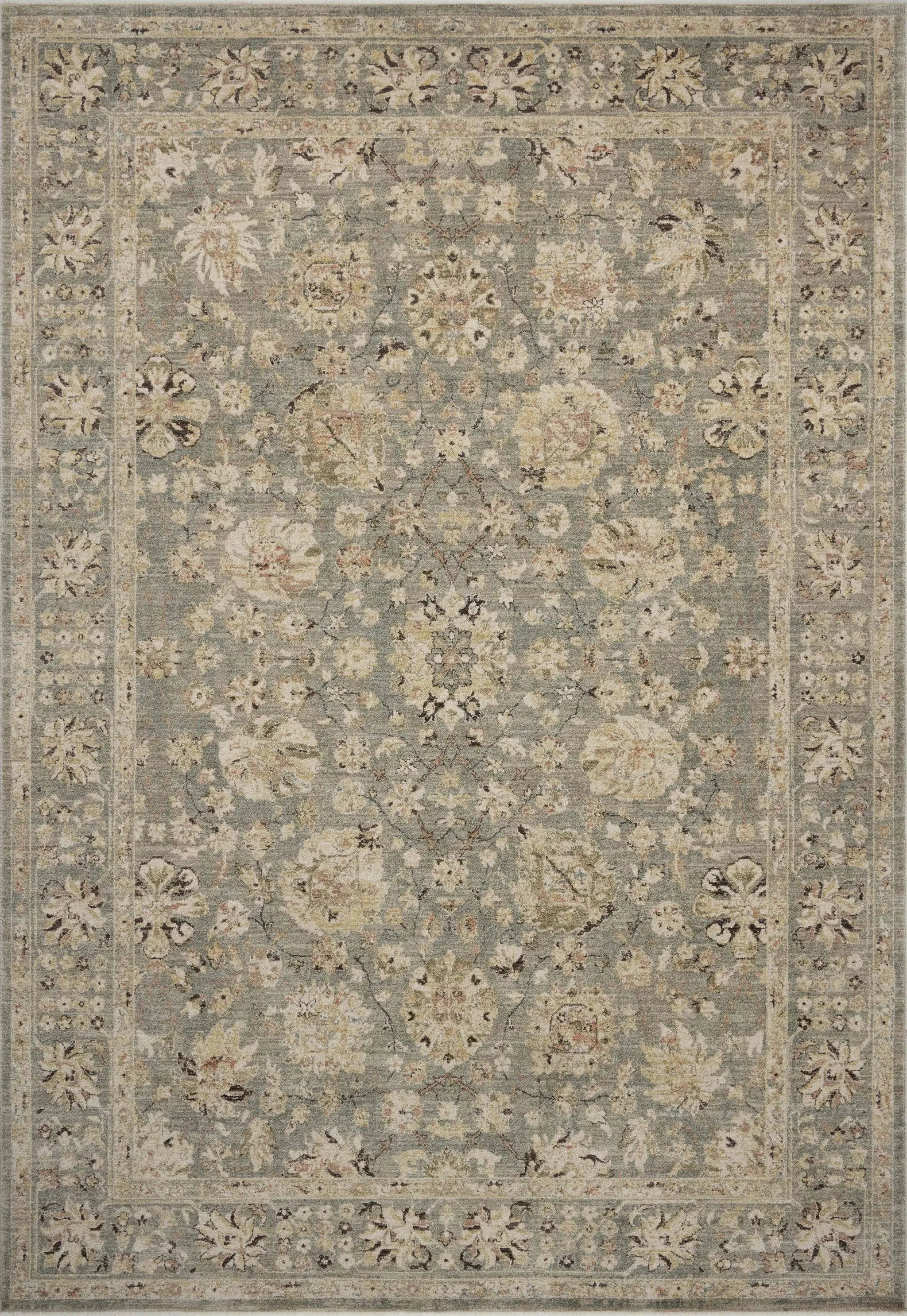 Briar BRR-05 Fog / Sand Area Rug by Loloi