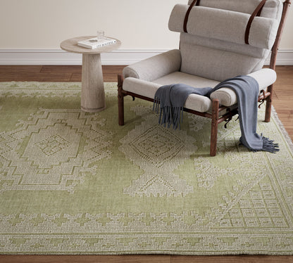 Momeni Bristol BRS-10 Green Hand Woven Area Rug