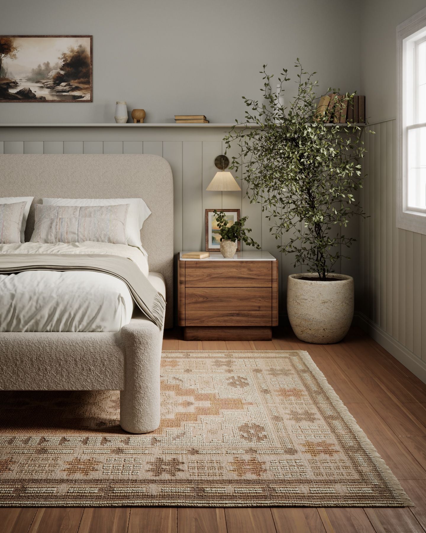 Momeni Bristol BRS-8 Blush Hand Woven Area Rug