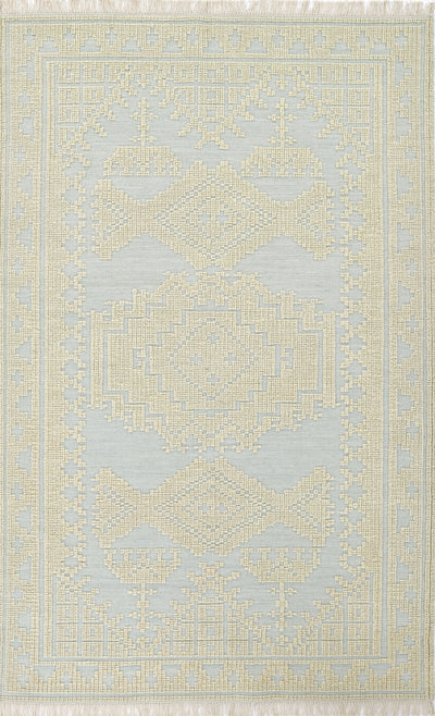Momeni Bristol BRS-10 Blue Hand Woven Area Rug