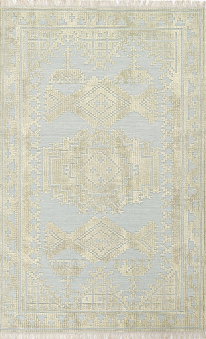 Momeni Bristol BRS-10 Blue Hand Woven Area Rug
