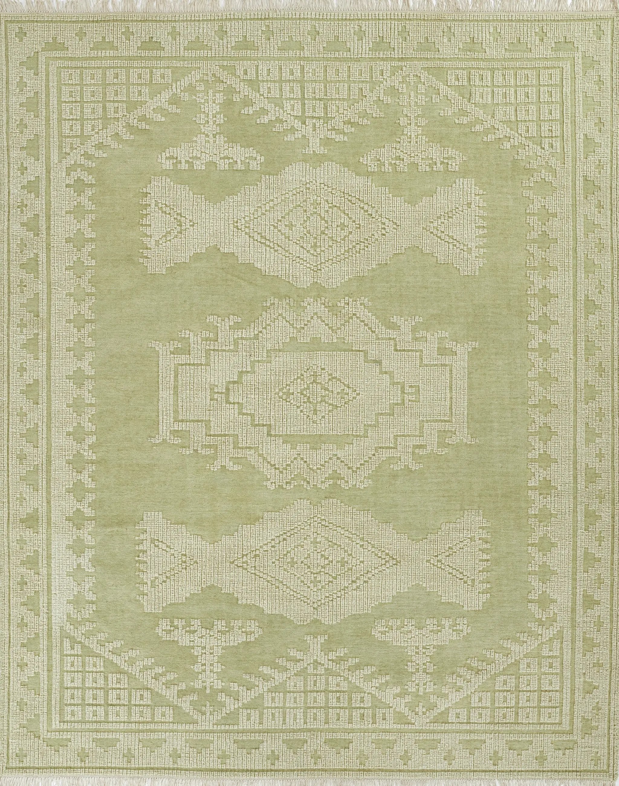 Bristol BRS-10 Green Area Rug by Momeni