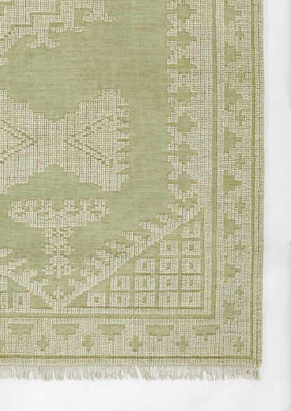 Momeni Bristol BRS-10 Green Hand Woven Area Rug