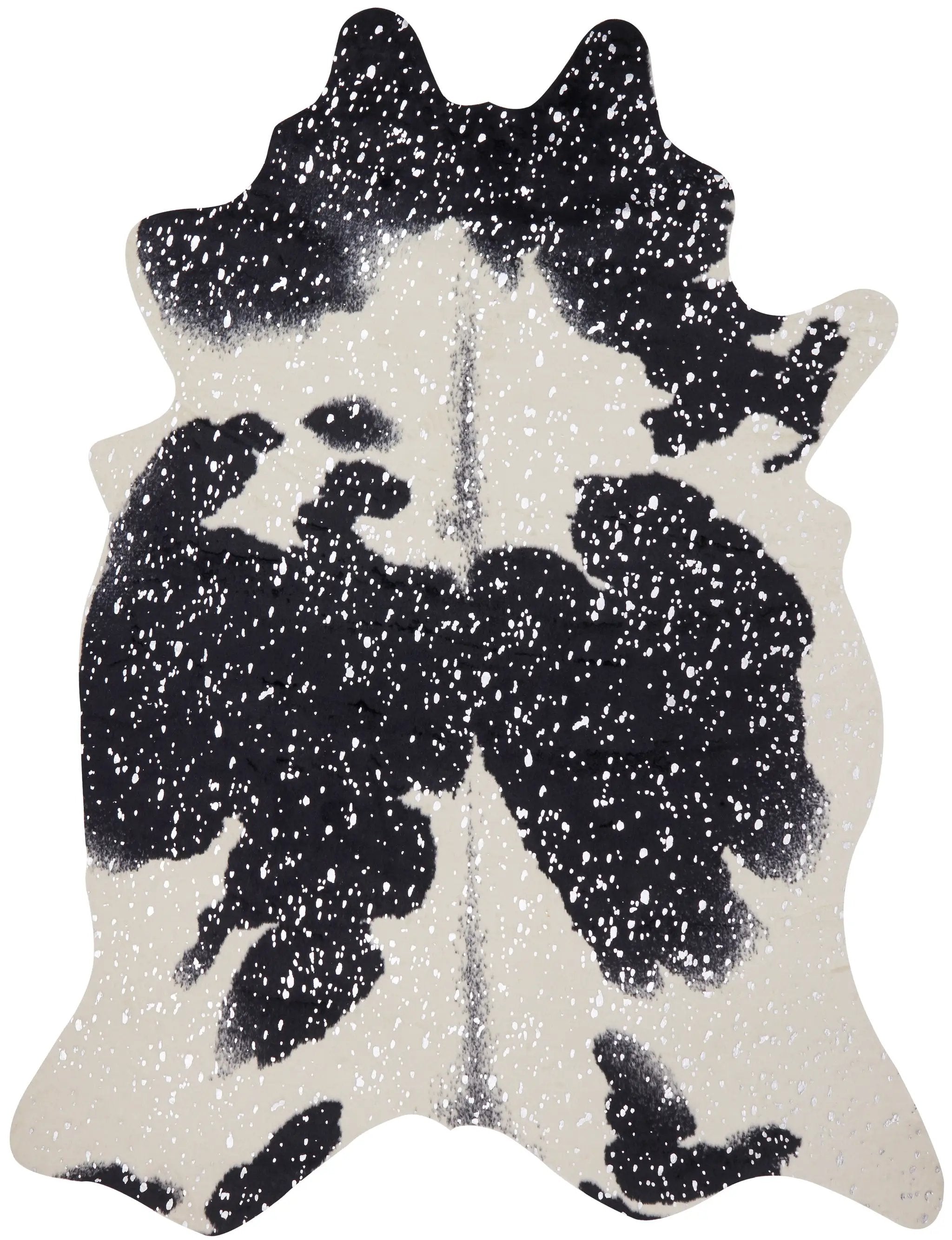 Bryce BZ-01 Black / Silver Area Rug by Loloi