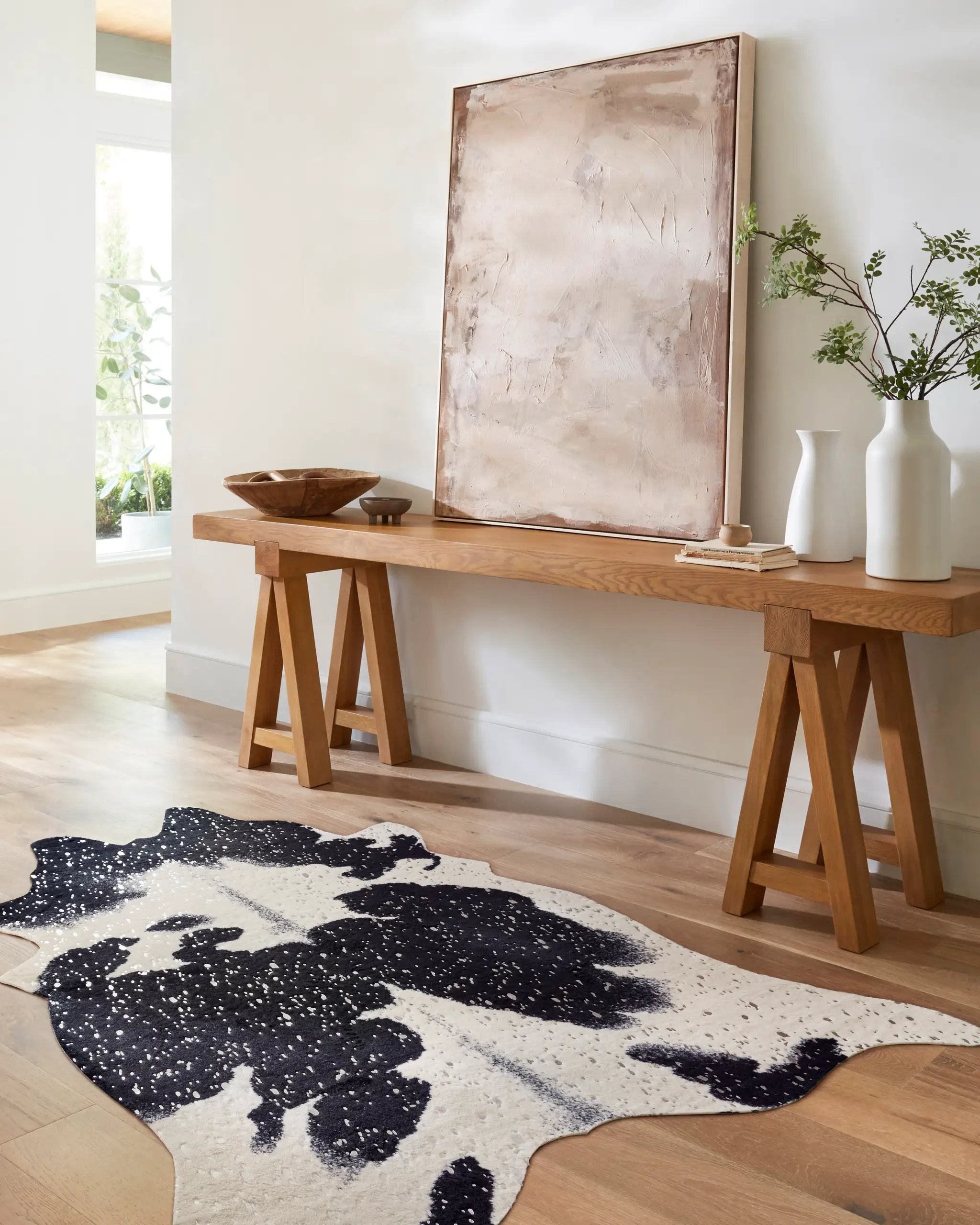 Bryce BZ-01 Black / Silver Area Rug by Loloi