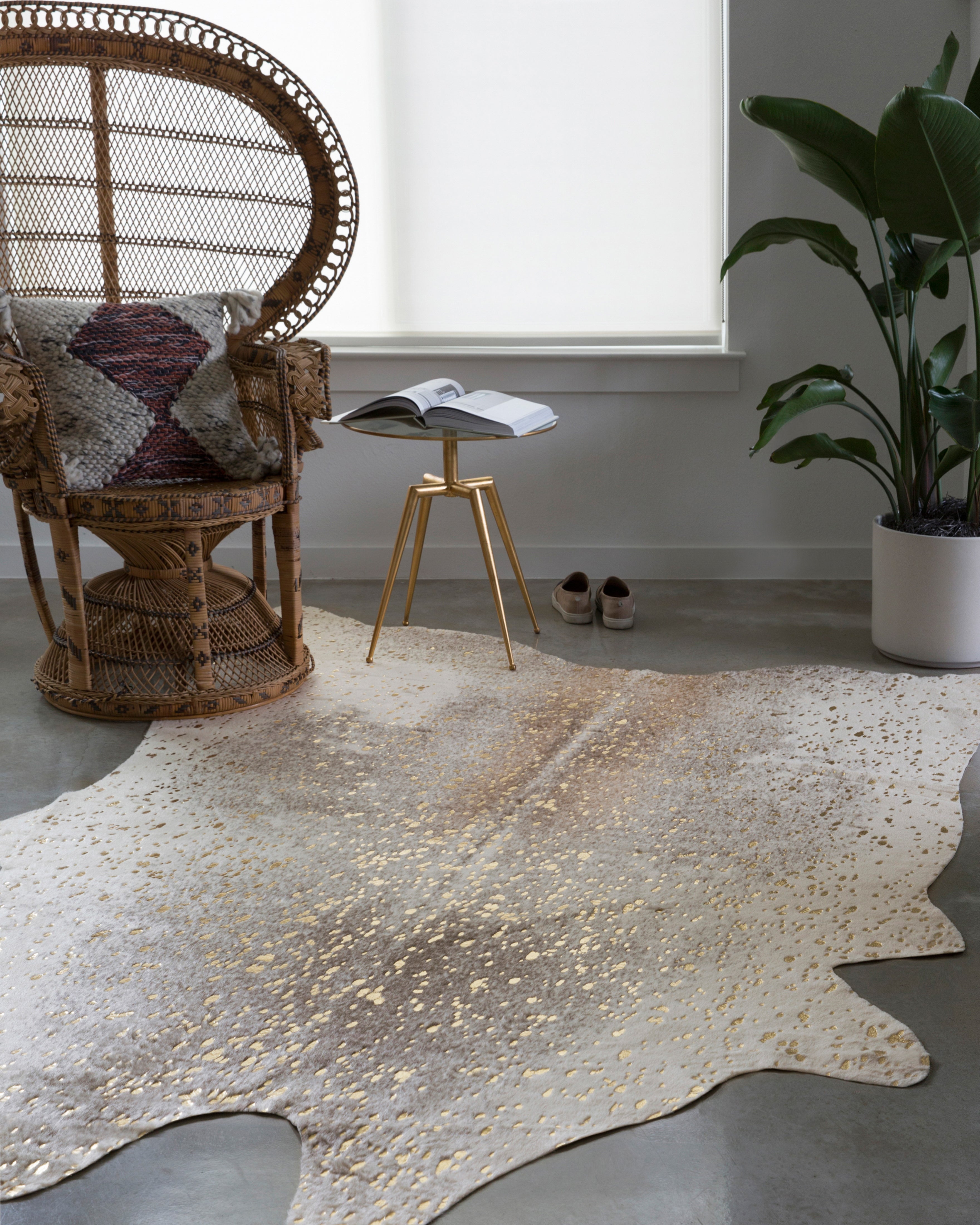 Loloi Bryce BZ-07 Pewter / Gold Area Rug