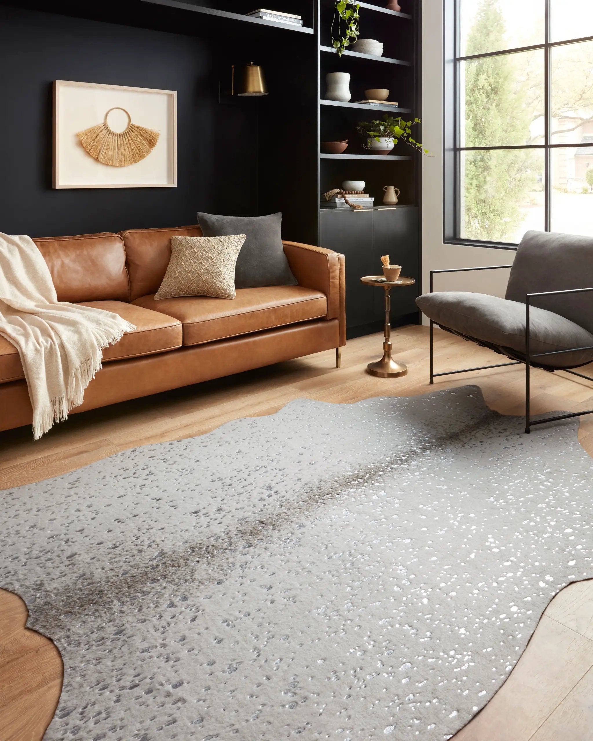 Bryce BZ-09 Stone / Silver Area Rug by Loloi
