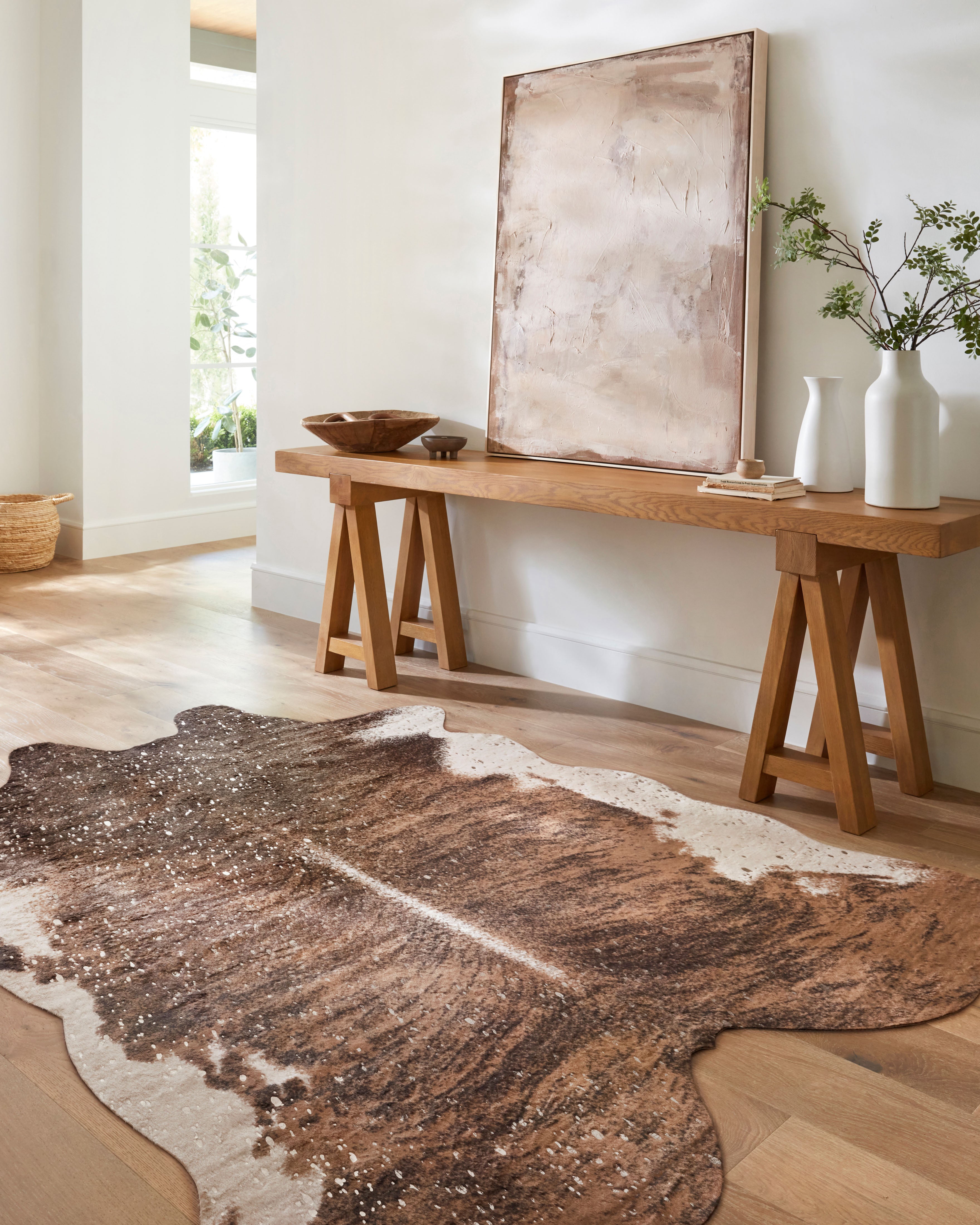 Loloi Bryce BZ-10 Walnut / Champagne Area Rug