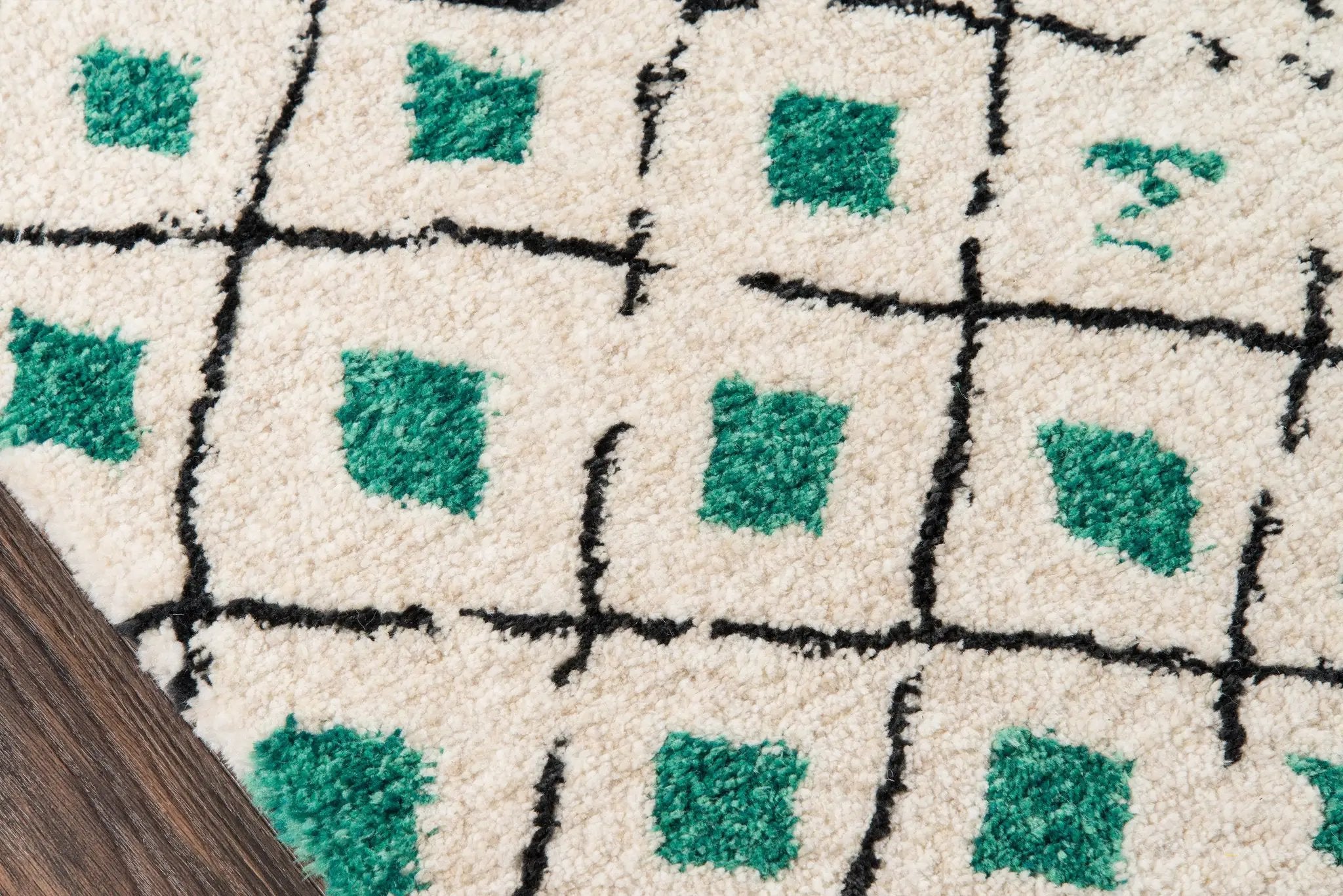 Bungalow BUN-2 (Tallulah) Green Area Rug by Novogratz by Momeni
