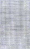 Caicos CAI-1 Blue Area Rug, sustainable PET fiber, geometric flatwoven indoor-outdoor rug