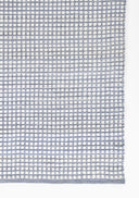 Caicos CAI-1 Blue Area Rug, sustainable PET fiber, geometric flatwoven indoor-outdoor rug