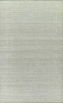 Caicos CAI-1 Green Area Rug, eco-friendly handwoven PET with geometric patterns