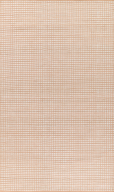 Caicos CAI-1 Pink Area Rug, sustainable flatwoven PET for indoor and outdoor use