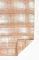 Caicos CAI-1 Pink Area Rug, sustainable flatwoven PET for indoor and outdoor use