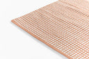 Caicos CAI-1 Pink Area Rug, sustainable flatwoven PET for indoor and outdoor use