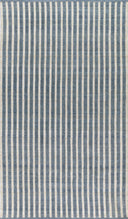 Caicos CAI-4 Blue Area Rug, eco-friendly PET fibers with modern geometric patterns
