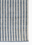 Caicos CAI-4 Blue Area Rug, eco-friendly PET fibers with modern geometric patterns