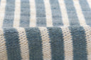 Caicos CAI-4 Blue Area Rug, eco-friendly PET fibers with modern geometric patterns