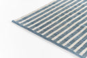 Caicos CAI-4 Blue Area Rug, eco-friendly PET fibers with modern geometric patterns