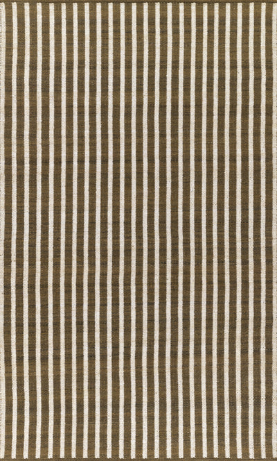Caicos CAI-4 Brown Area Rug, sustainable handwoven PET with earthy geometric design