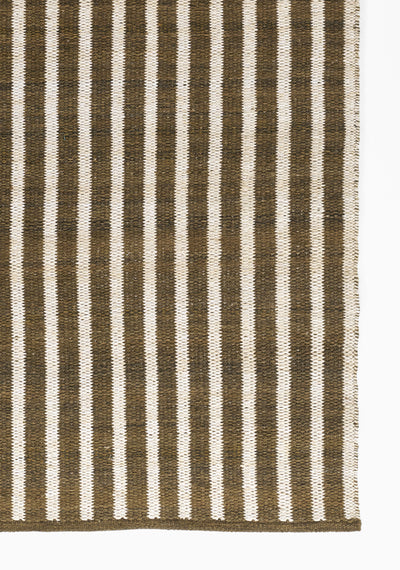 Caicos CAI-4 Brown Area Rug, sustainable handwoven PET with earthy geometric design