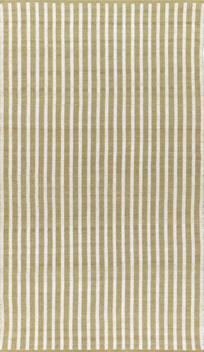 Caicos CAI-4 Green Area Rug, nature-inspired sustainable PET flatwoven rug