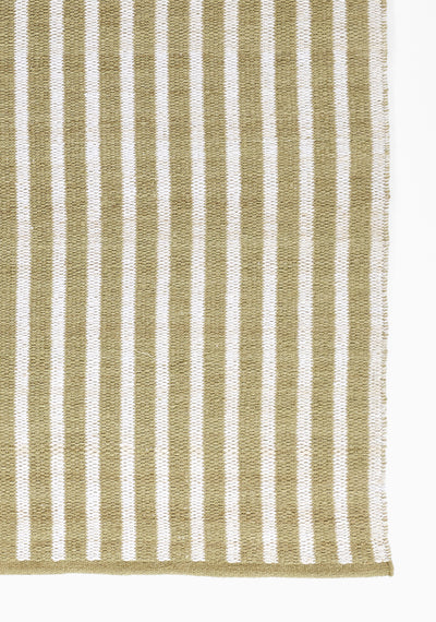 Caicos CAI-4 Green Area Rug, nature-inspired sustainable PET flatwoven rug