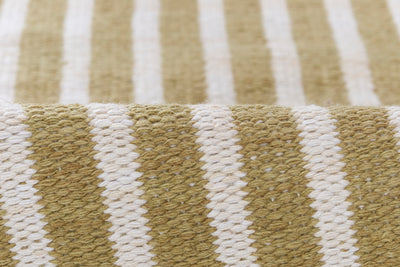 Caicos CAI-4 Green Area Rug, nature-inspired sustainable PET flatwoven rug