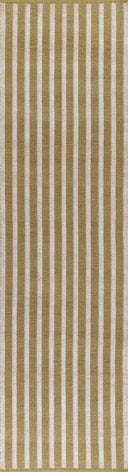 Caicos CAI-4 Green Area Rug, nature-inspired sustainable PET flatwoven rug