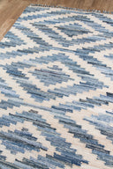 Novogratz California CAL-2 Blue Hand Woven Area Rug by Momeni