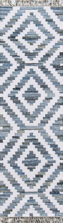 Novogratz California CAL-2 Blue Hand Woven Area Rug by Momeni