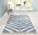 Novogratz California CAL-2 Blue Hand Woven Area Rug by Momeni