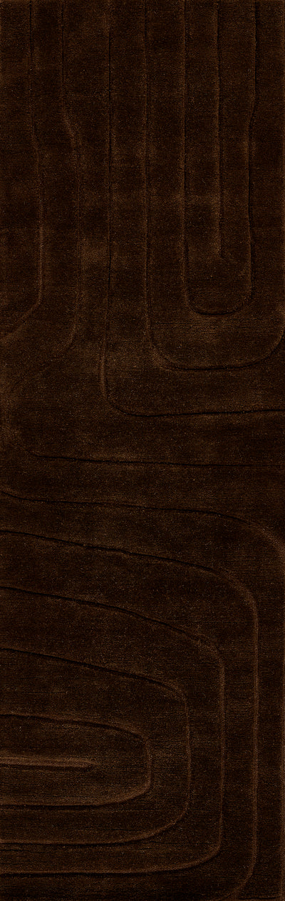 Momeni Canyon CYN-1 Brown Rug
